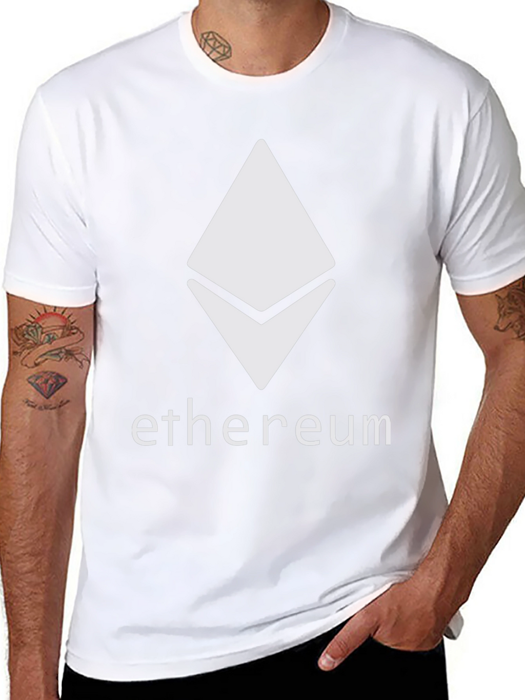 Ethereum Crypto Black T-Shirt
