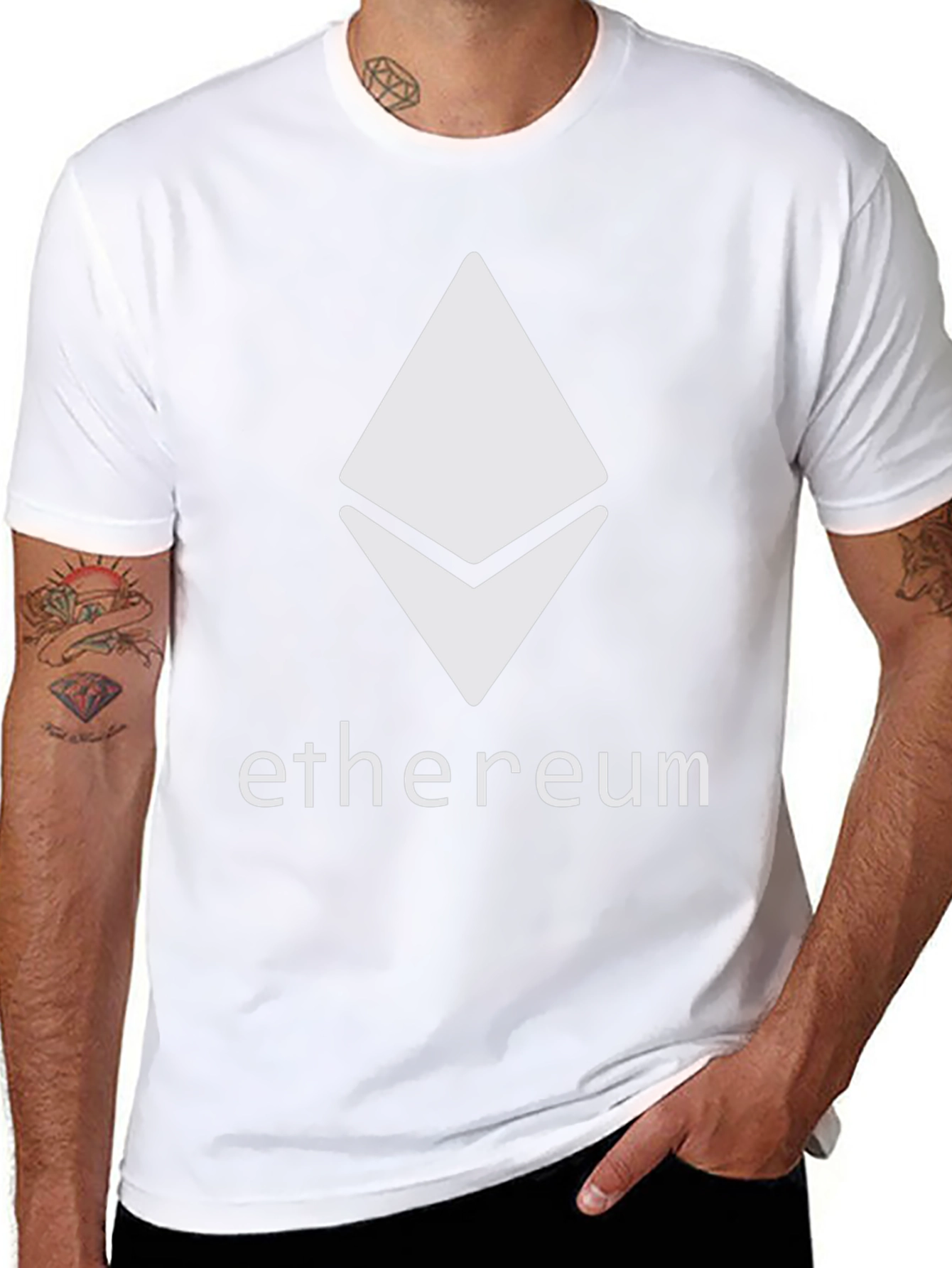 Ethereum Crypto Black T-Shirt