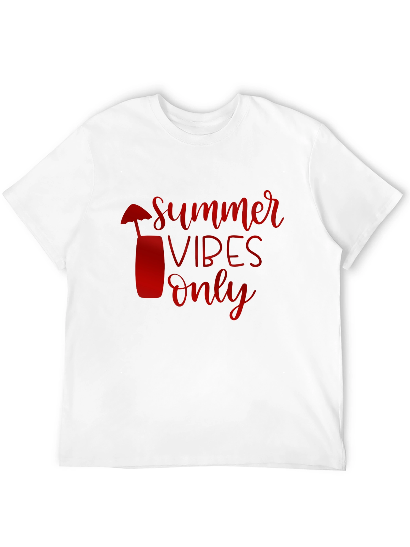 Summer Vibes Only Black Tee