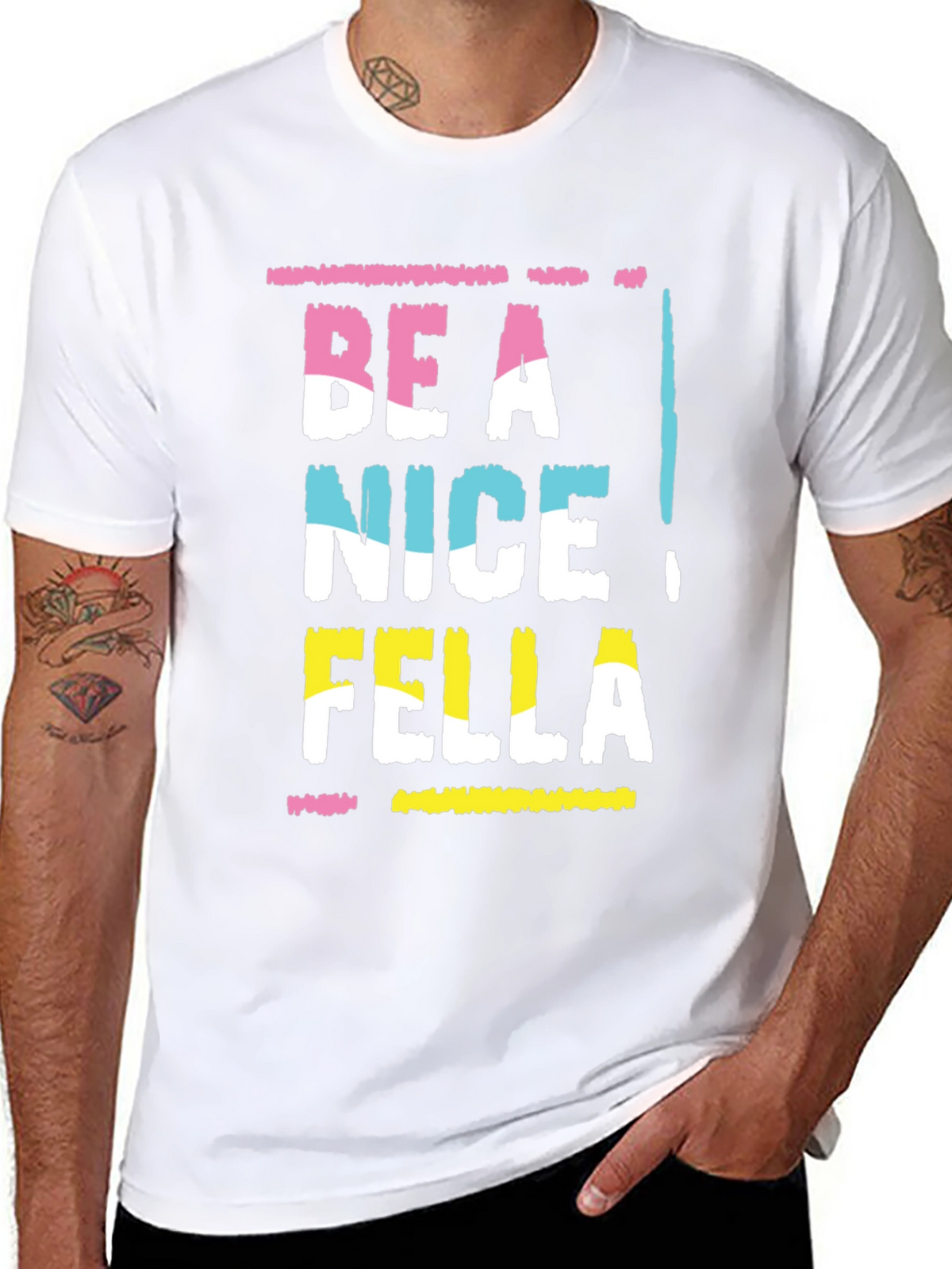 Be A Nice Fella Graphic Tee