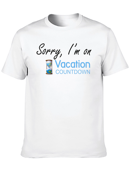 Vacation Countdown T-Shirt - Holiday Mode Activated!