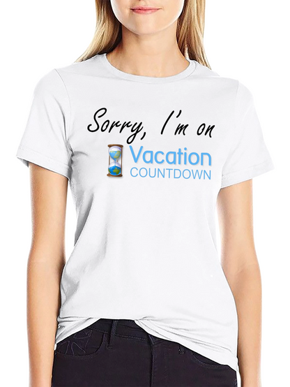 Vacation Countdown T-Shirt - Holiday Mode Activated!