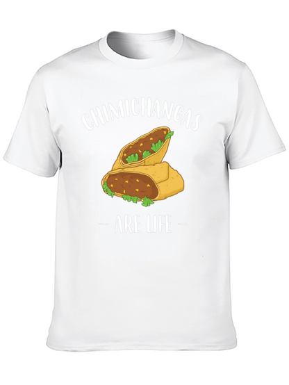 Chimichangas Are Life Graphic T-Shirt