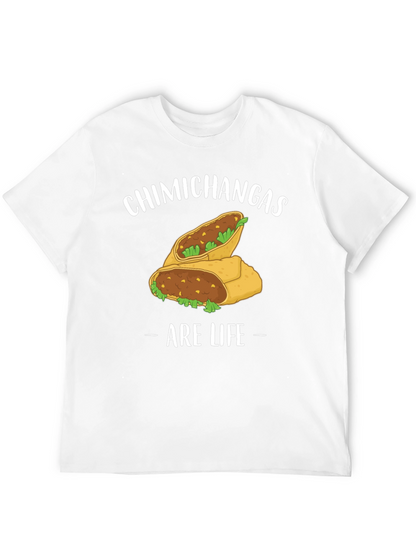 Chimichangas Are Life Graphic T-Shirt