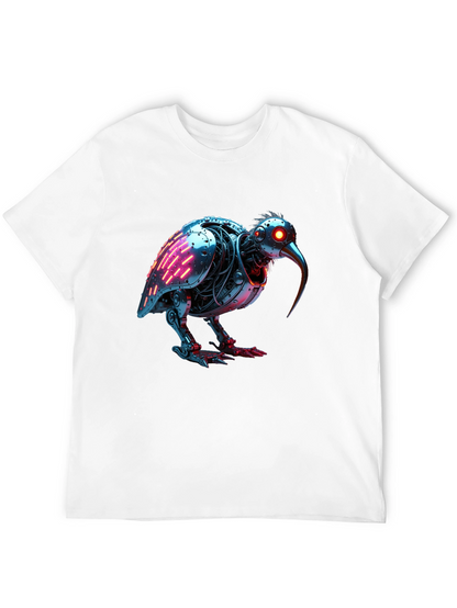 Robotic Kiwi Bird Graphic Tee