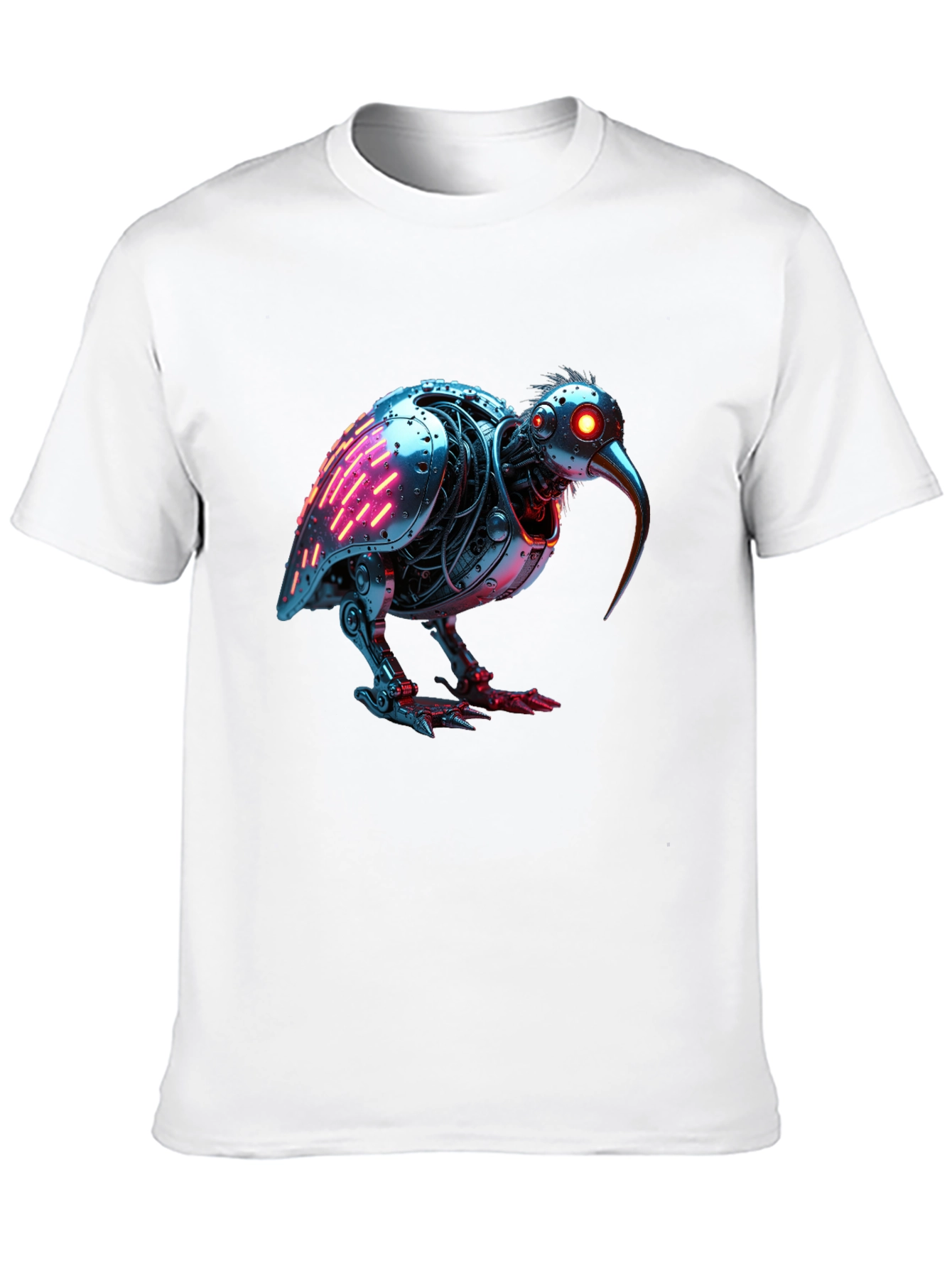 Robotic Kiwi Bird Graphic Tee