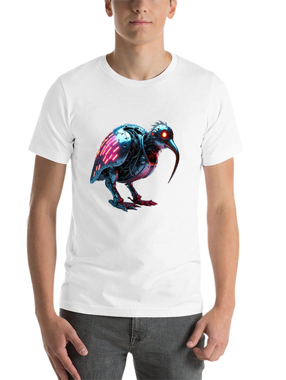 Robotic Kiwi Bird Graphic Tee
