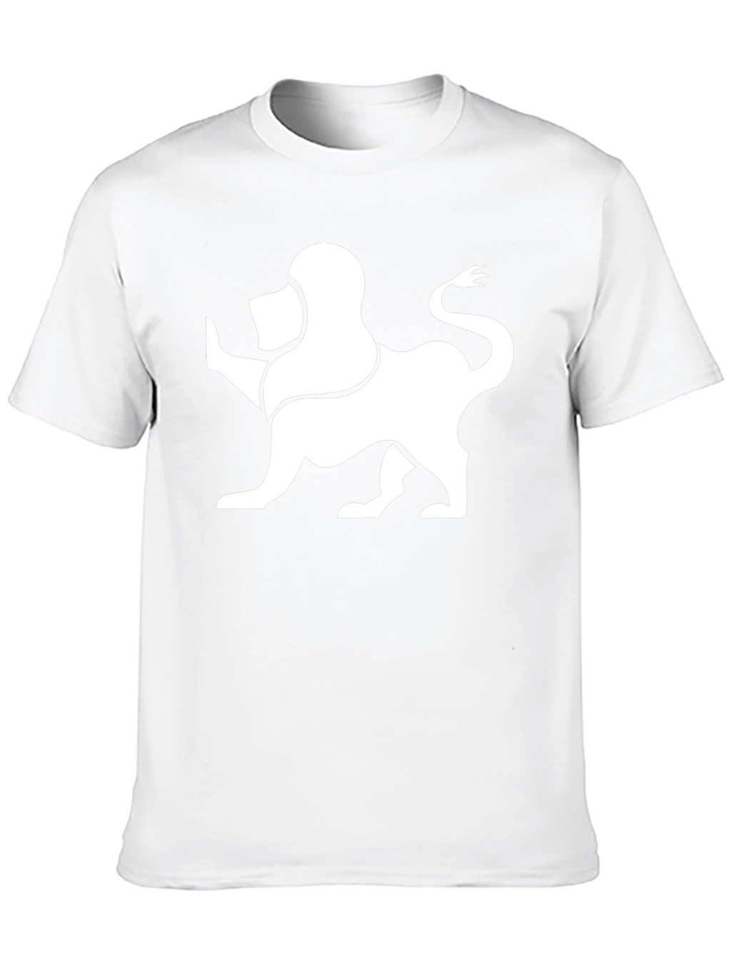 Lion Graphic Tee - Modern Black T-Shirt