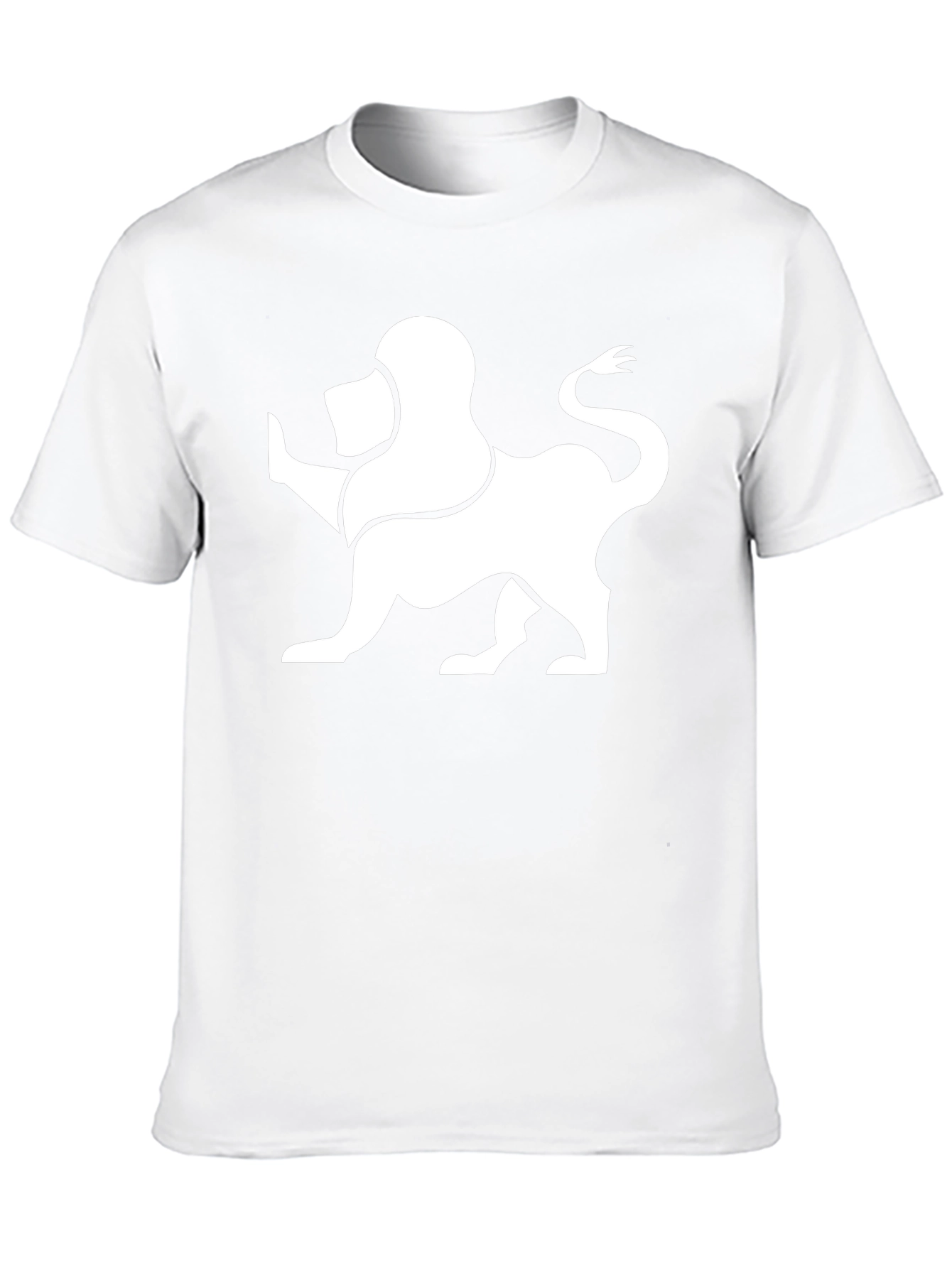 Lion Graphic Tee - Modern Black T-Shirt