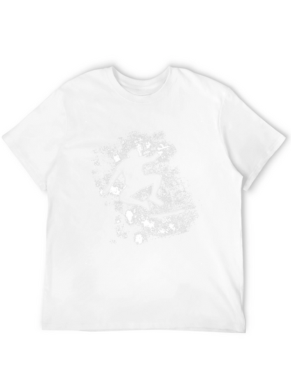 Skateboarding Silhouette Graphic Tee - Black