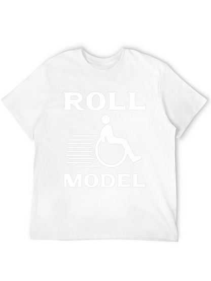 Roll Model Graphic Tee - Black Unisex T-Shirt