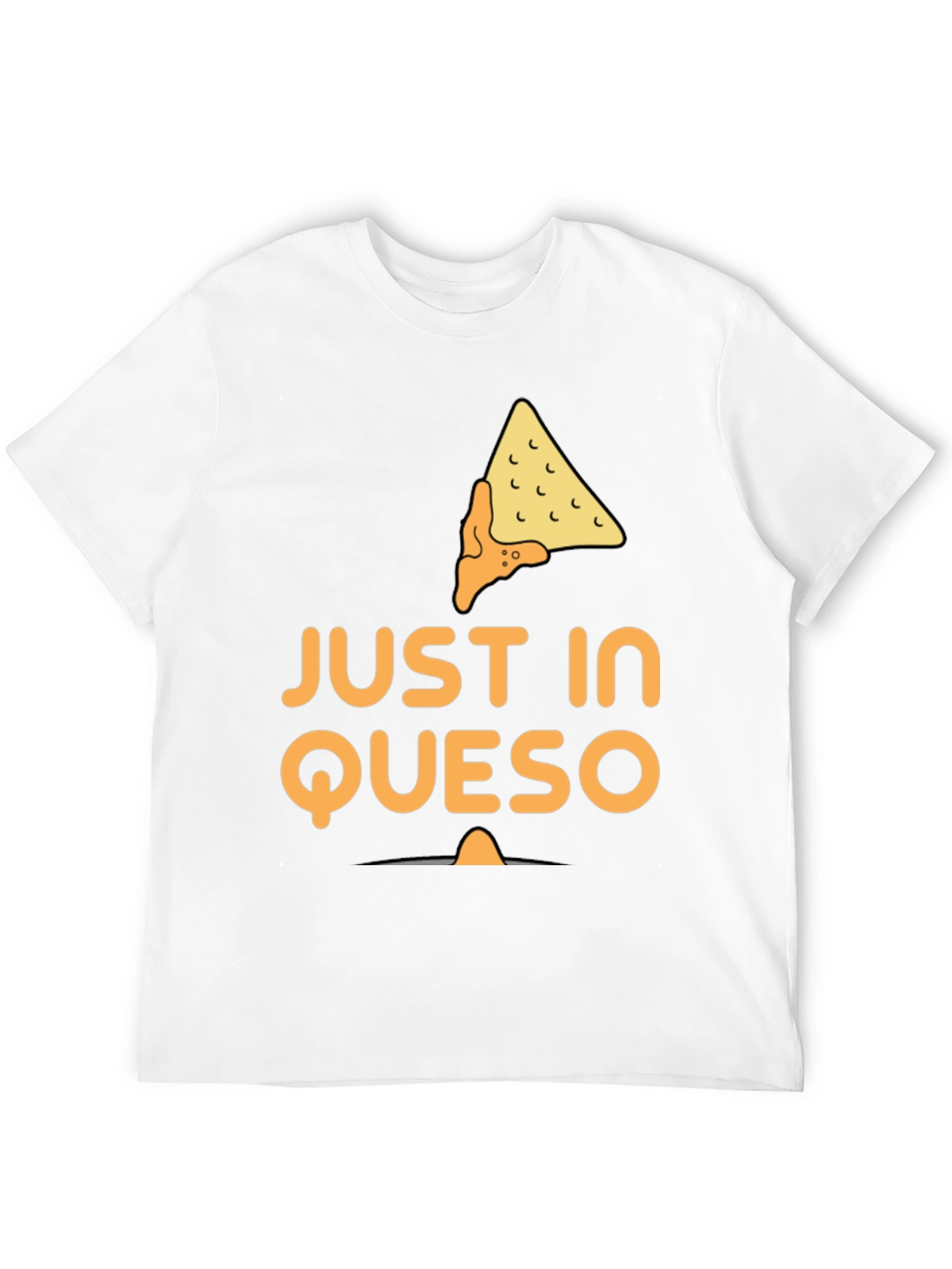 Just In Queso Black T-Shirt - Funny Foodie Tee