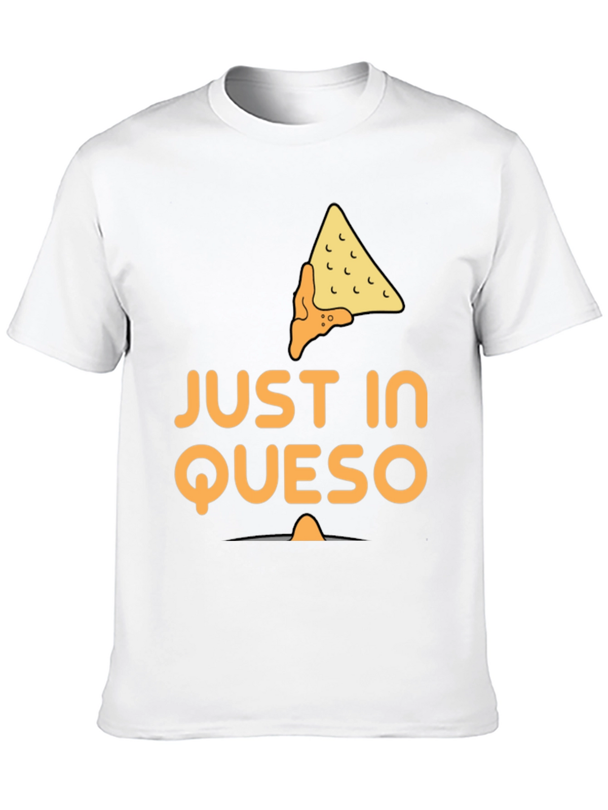 Just In Queso Black T-Shirt - Funny Foodie Tee