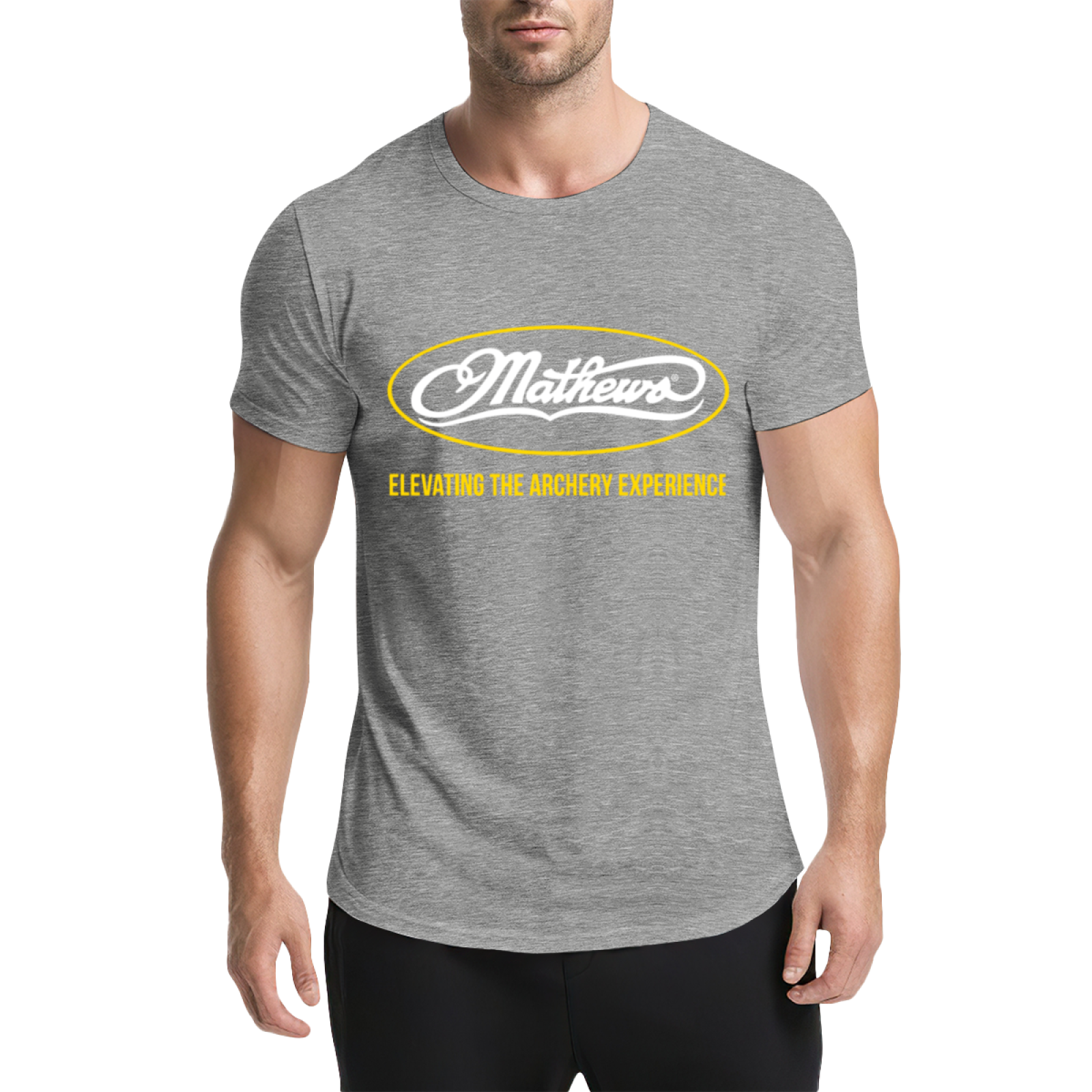 Mathews Elevating The Archery Experience Bowhunting Purple Tee