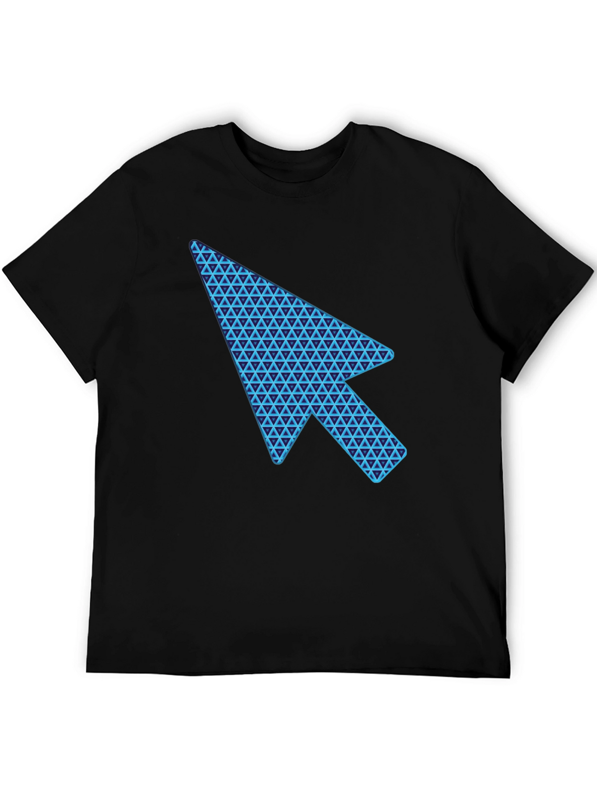 Cursor Arrow Graphic Black T-Shirt