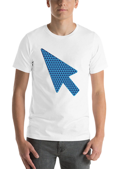 Cursor Arrow Graphic Black T-Shirt