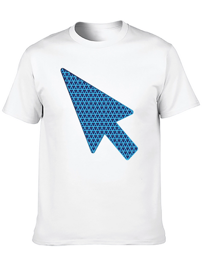 Cursor Arrow Graphic Black T-Shirt