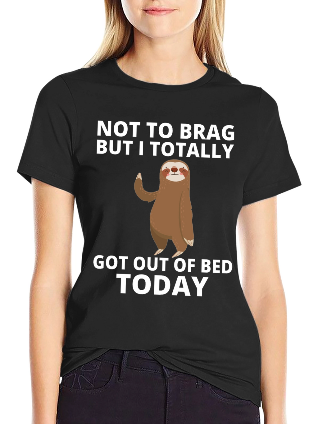 Funny Sloth Got Out of Bed T-Shirt