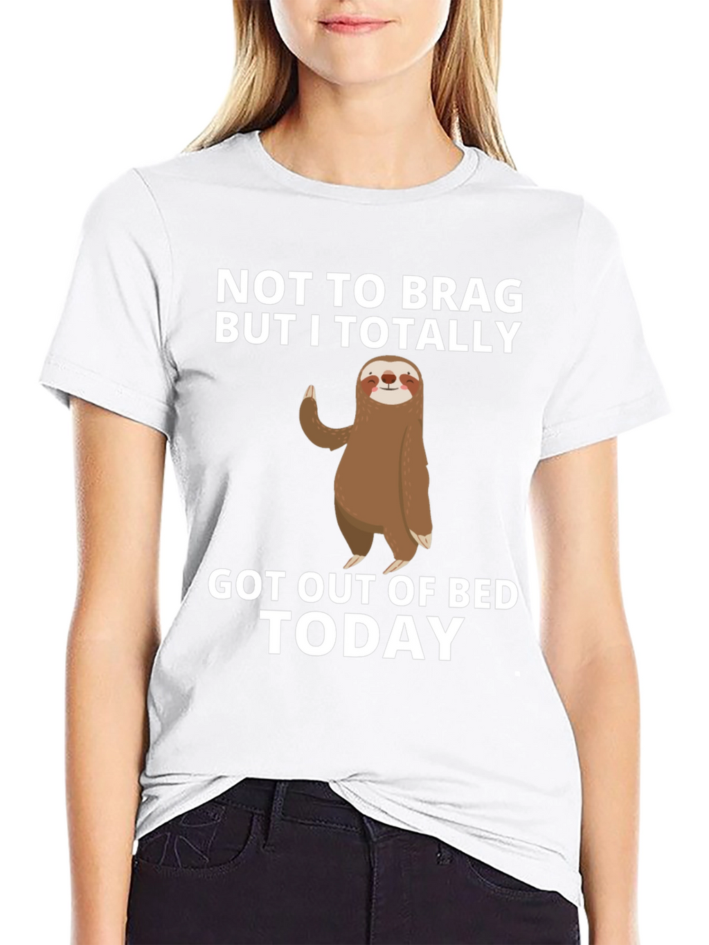 Funny Sloth Got Out of Bed T-Shirt