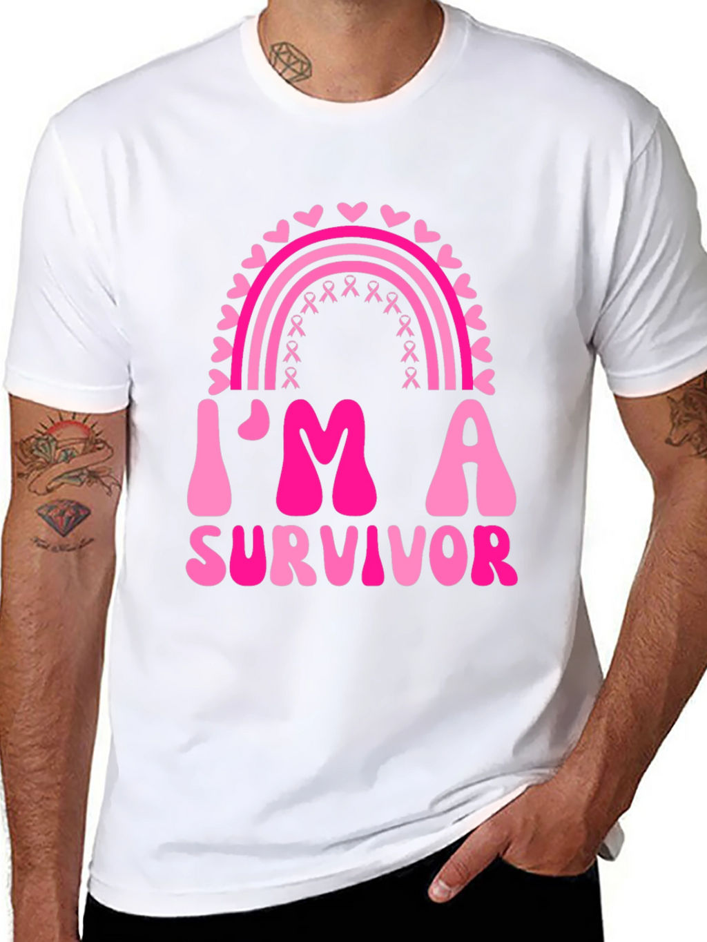 Im A Survivor T-Shirt Breast Cancer Awareness