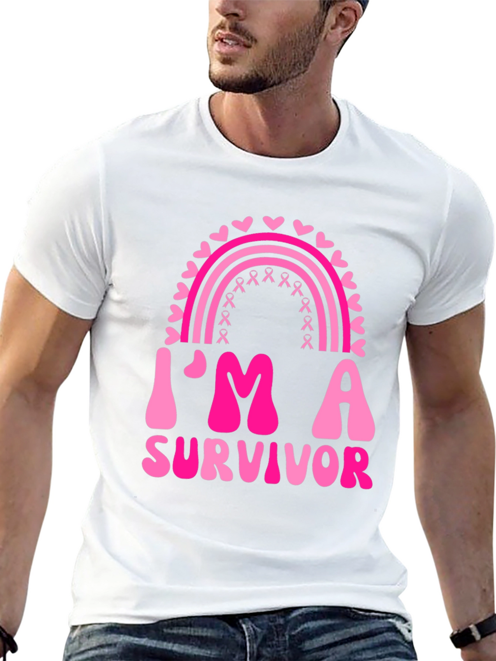 Im A Survivor T-Shirt Breast Cancer Awareness