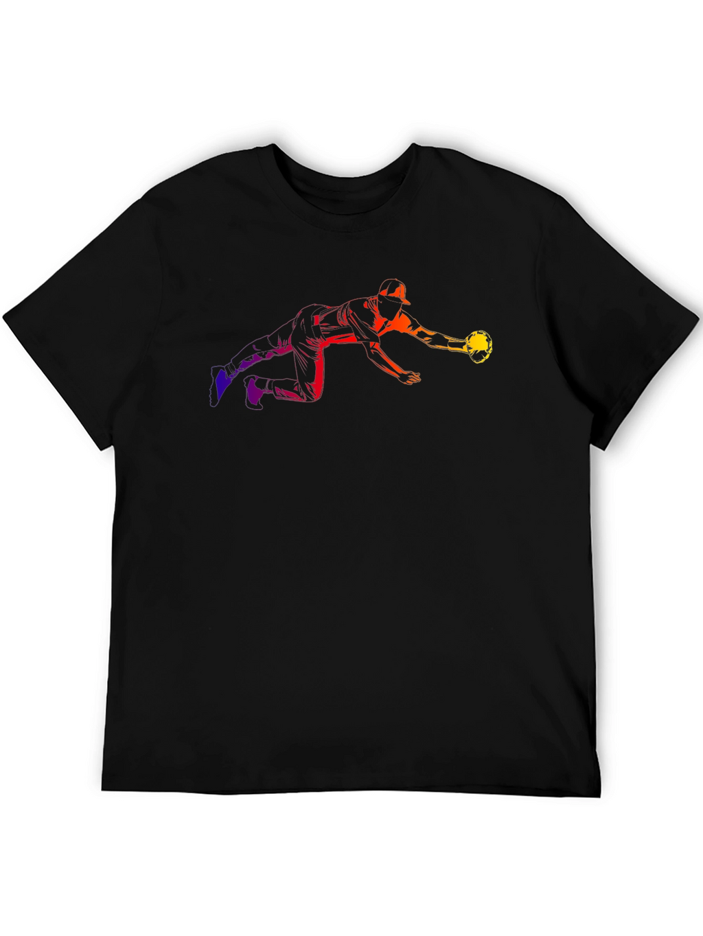 Rainbow Baseball Catch T-Shirt