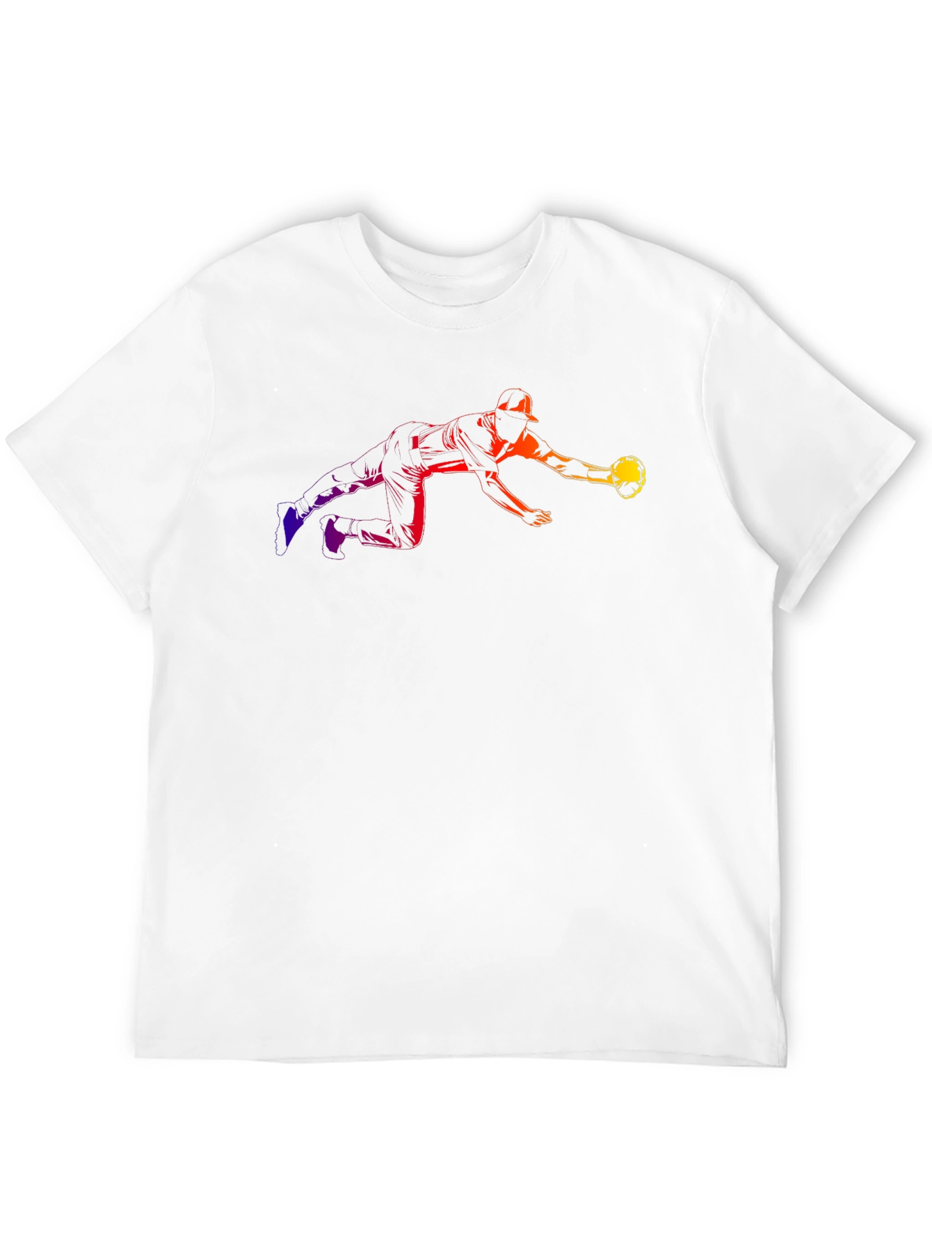 Rainbow Baseball Catch T-Shirt
