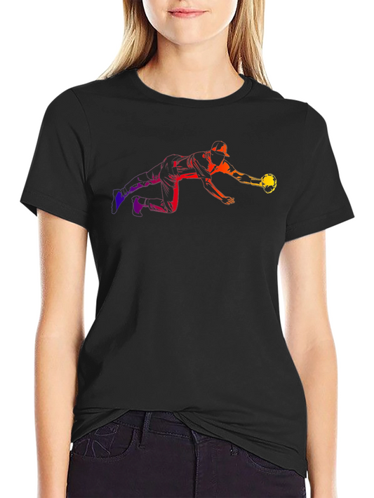 Rainbow Baseball Catch T-Shirt