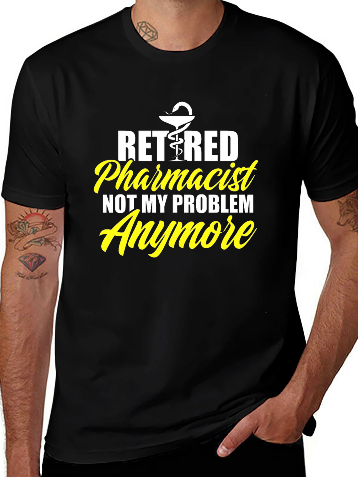 Retired Pharmacist T-Shirt - Funny Retirement Gift
