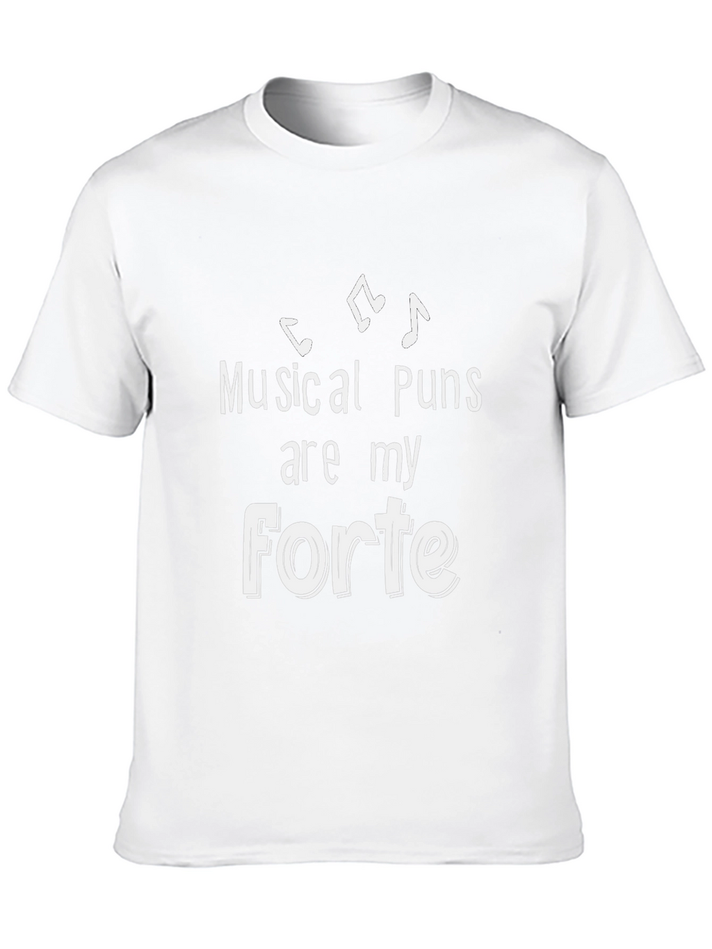 Musical Puns Forte T-Shirt
