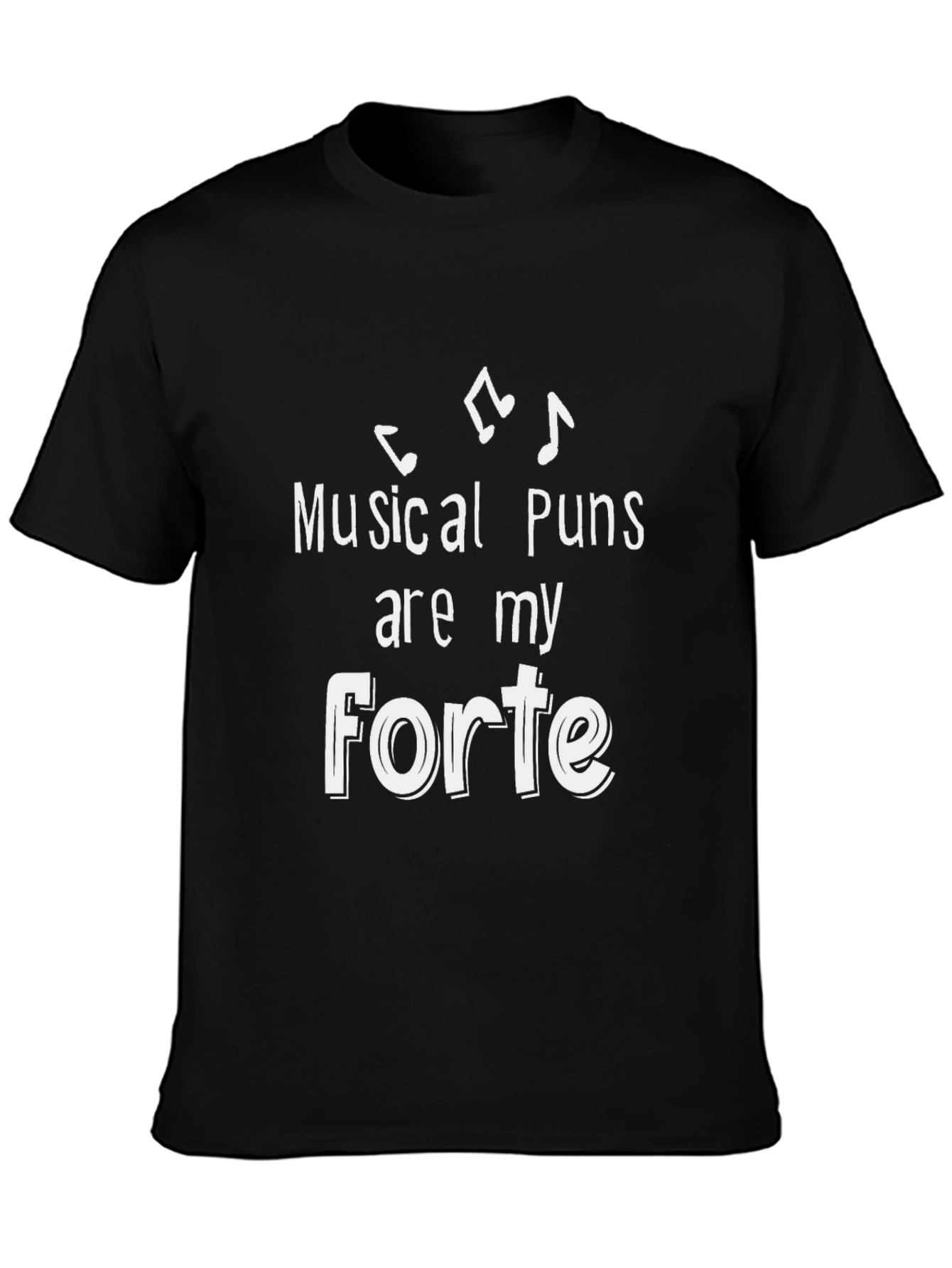 Musical Puns Forte T-Shirt