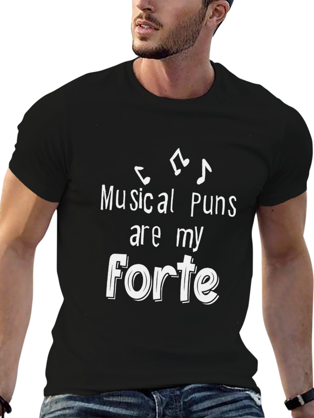 Musical Puns Forte T-Shirt