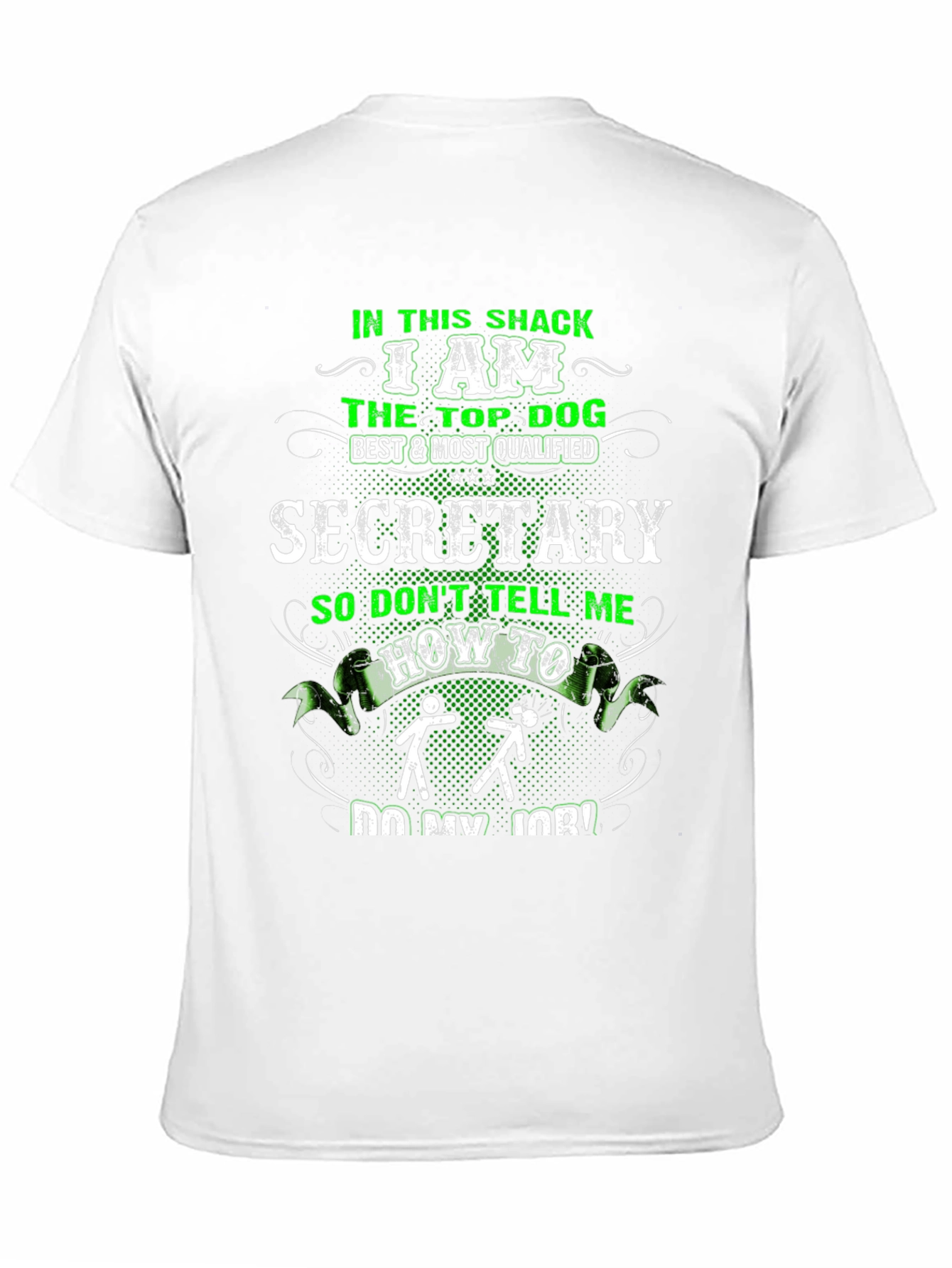 Top Dog Secretary Graphic Tee