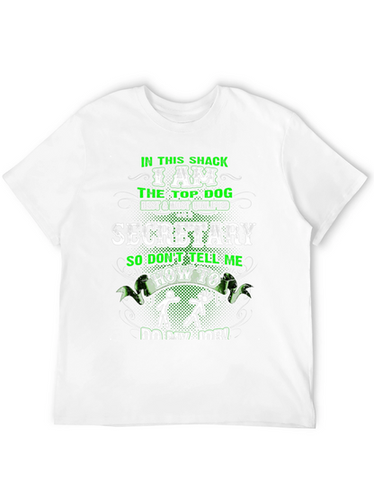 Top Dog Secretary Graphic Tee
