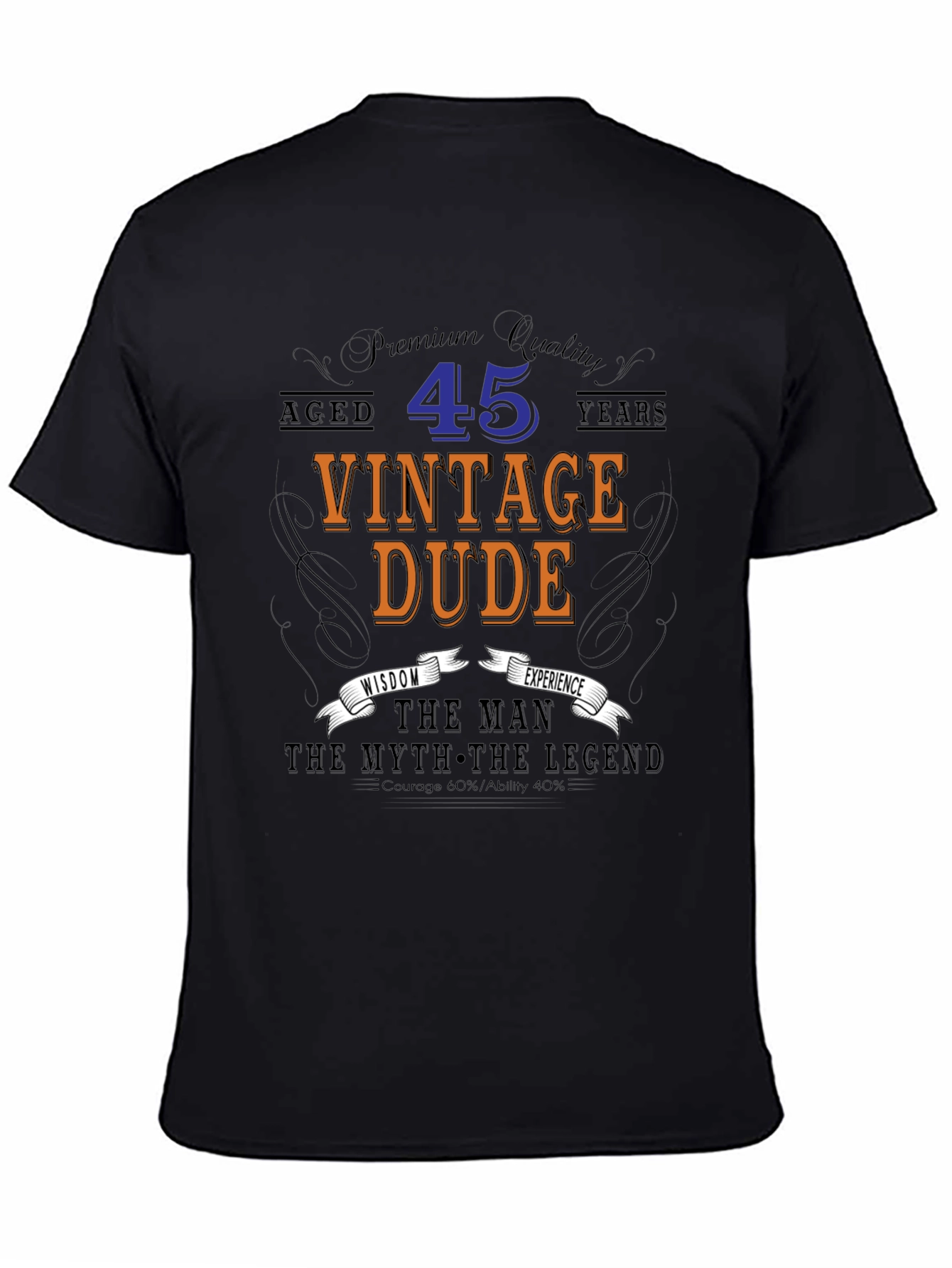 Vintage Dude 45th Birthday T-Shirt