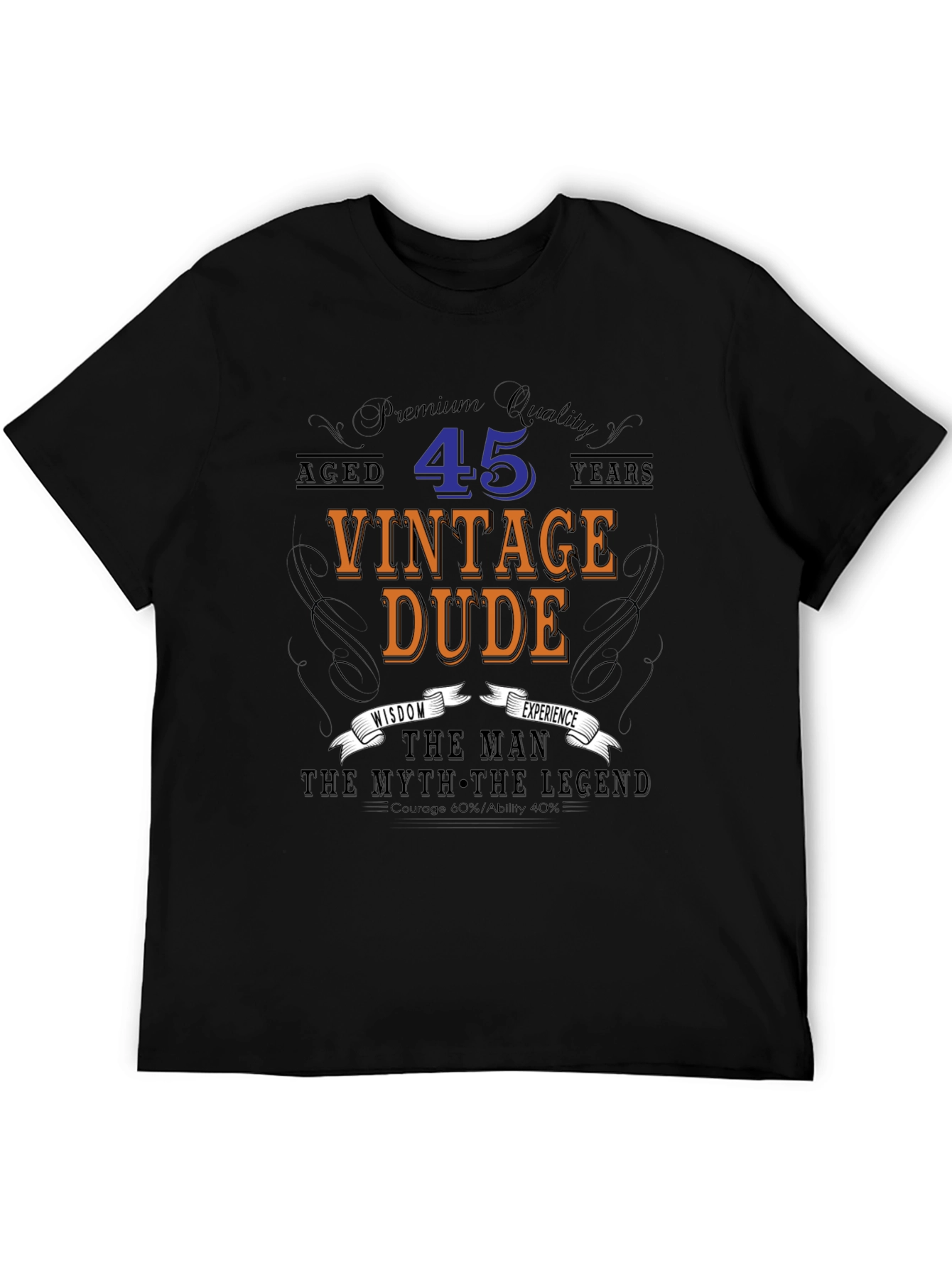 Vintage Dude 45th Birthday T-Shirt