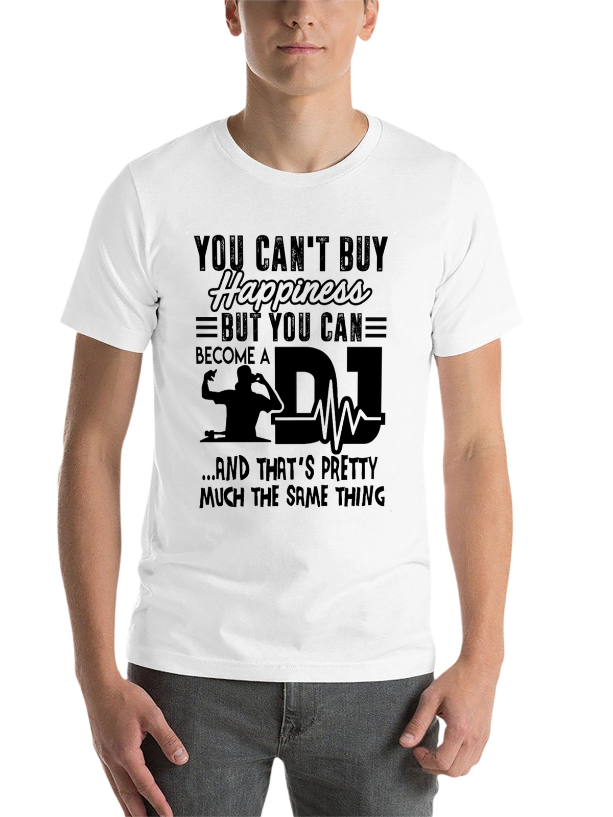 DJ Happiness T-Shirt - Music Lover Tee