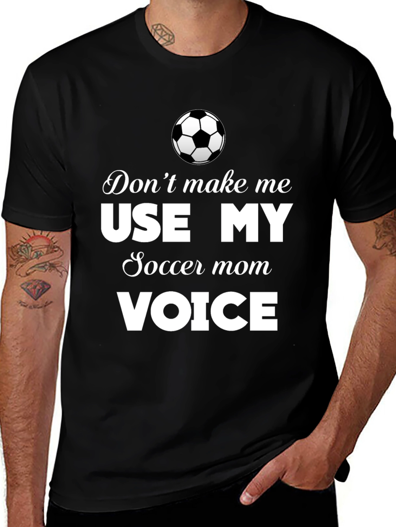 Soccer Mom Voice T-Shirt
