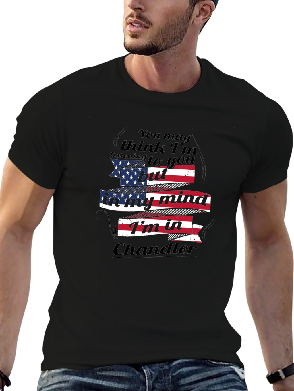 Chandler State of Mind Patriotic T-Shirt