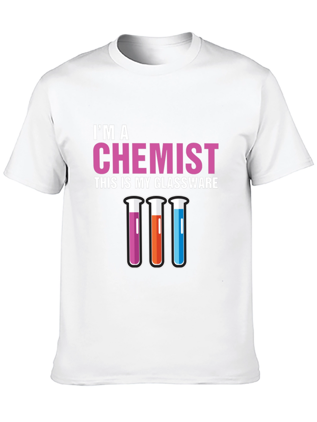 Chemist Glassware T-Shirt - Science Humor Tee