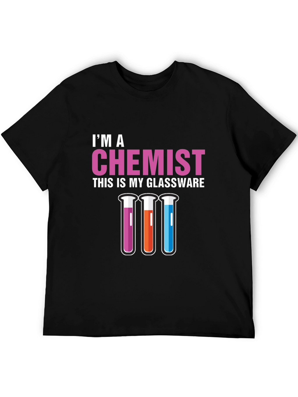 Chemist Glassware T-Shirt - Science Humor Tee