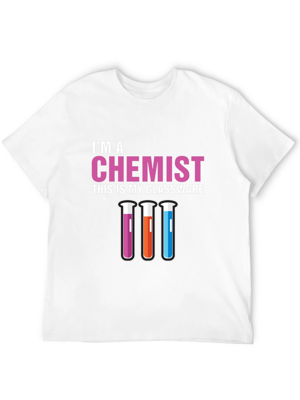 Chemist Glassware T-Shirt - Science Humor Tee