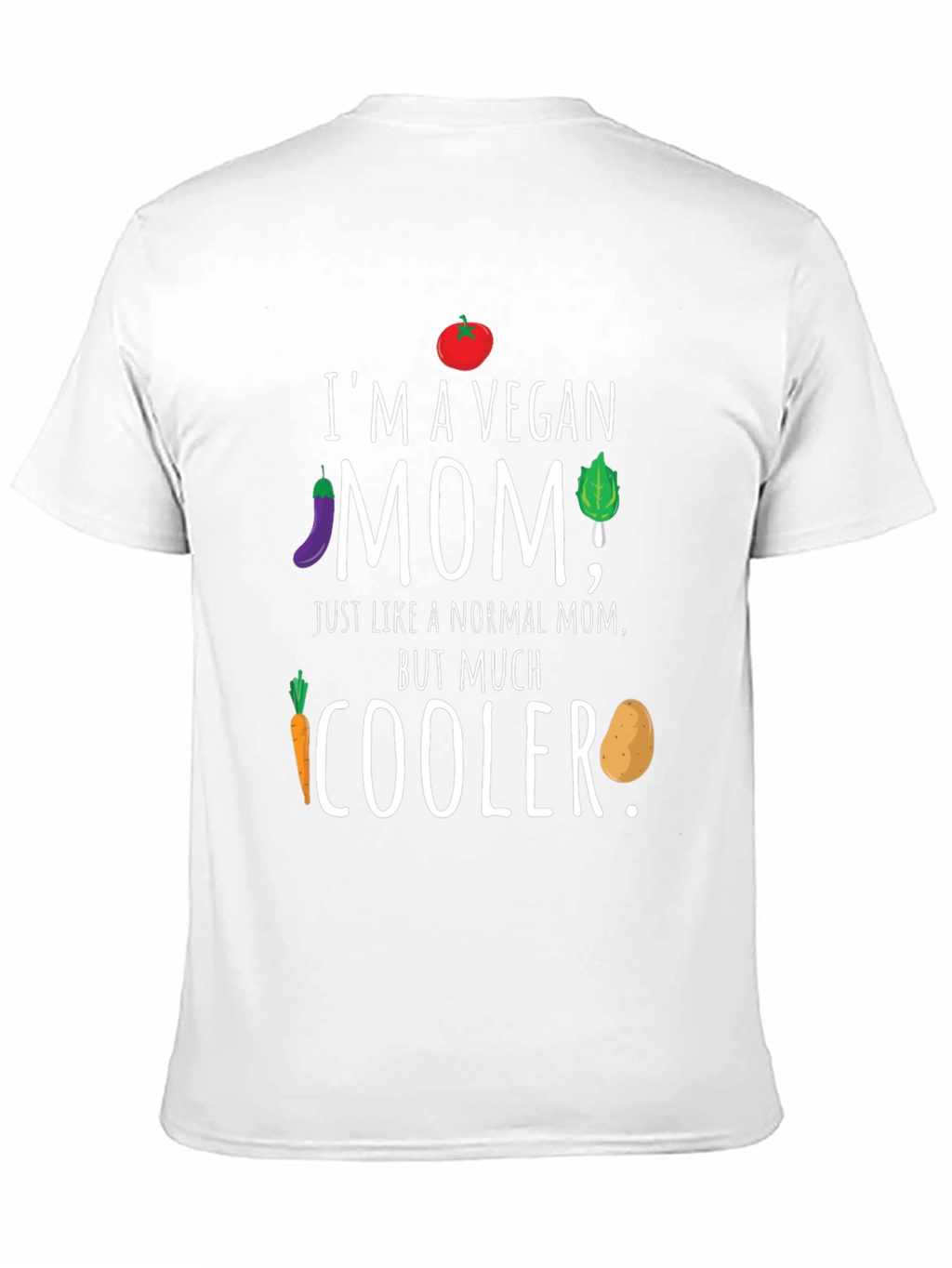 Vegan Mom T-Shirt - Cool Veggie Graphic Tee