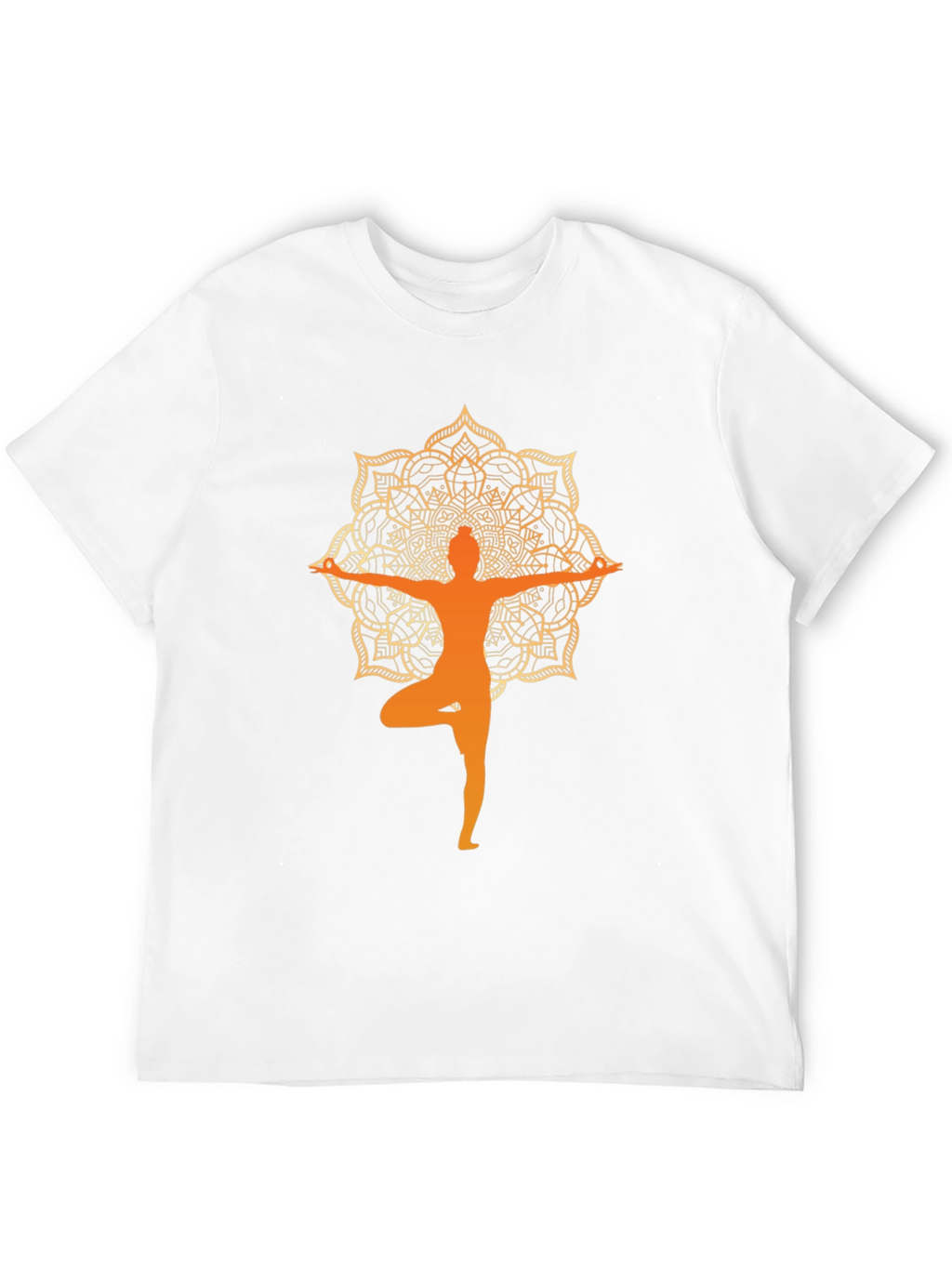 Yoga Mandala T-Shirt - Zen Design