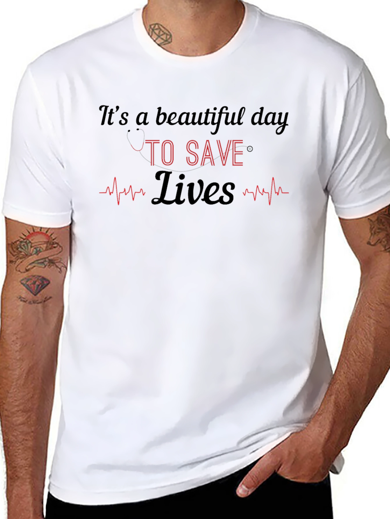 Its a Beautiful Day to Save Lives T-Shirt