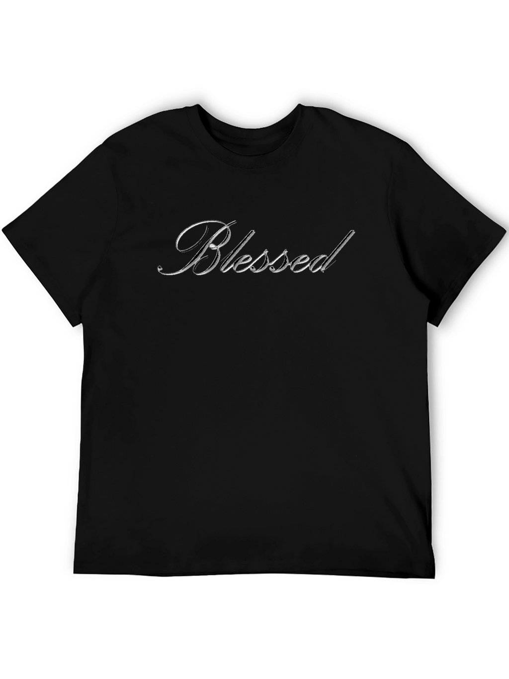 Blessed Script Black T-Shirt