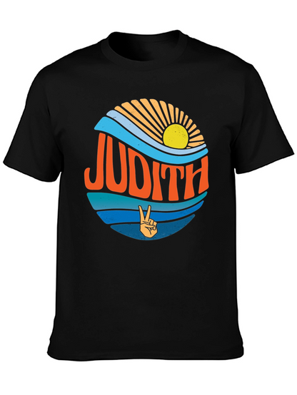 Judith Retro Peace Sign T-Shirt