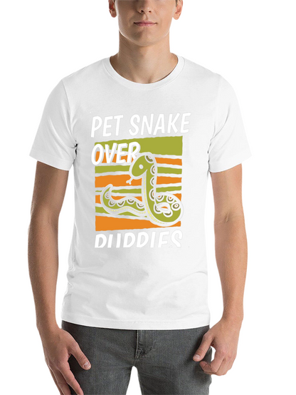 Pet Snake Over Buddies Graphic T-Shirt