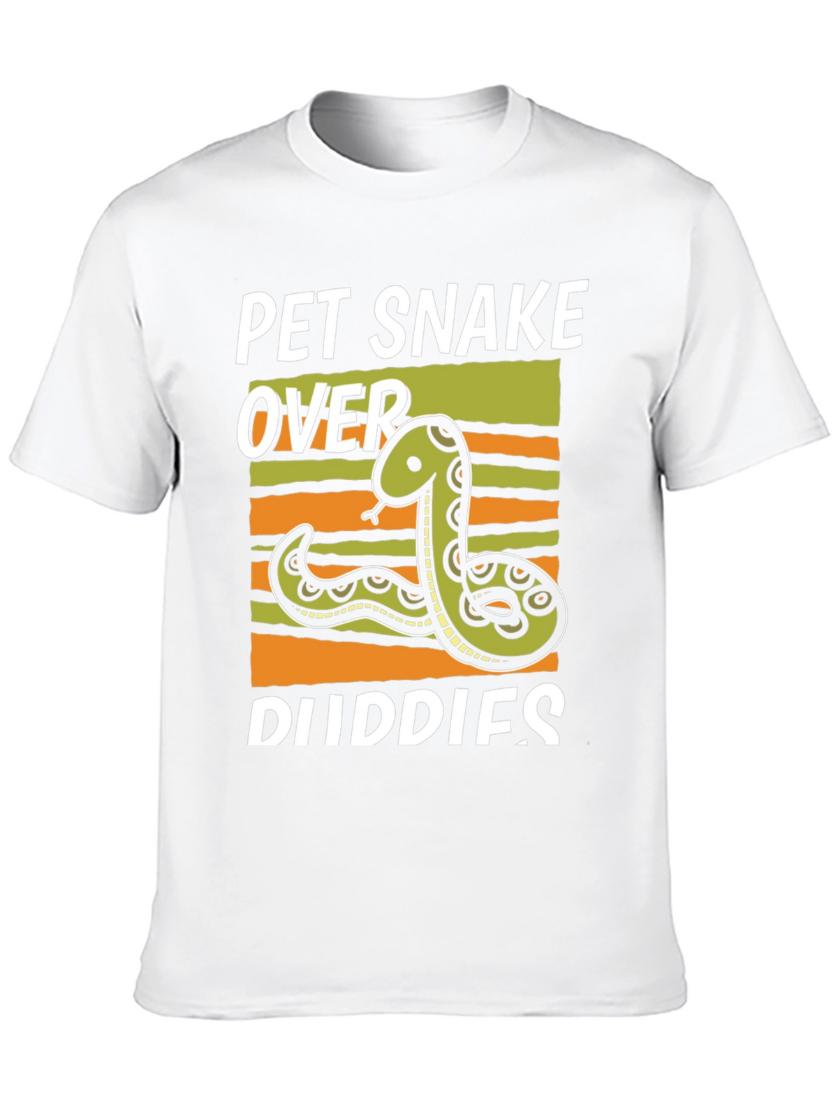 Pet Snake Over Buddies Graphic T-Shirt