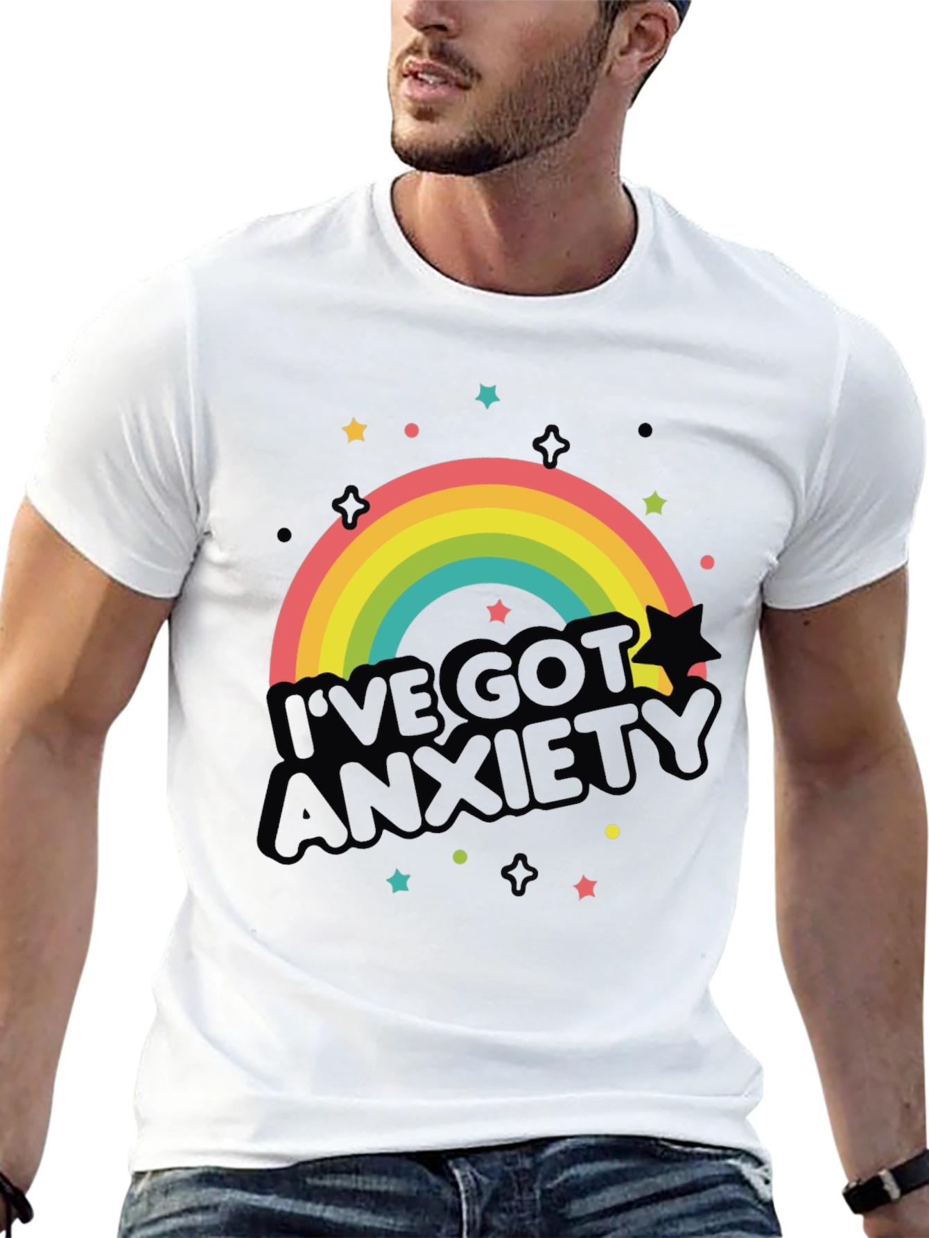 Ive Got Anxiety Rainbow T-Shirt